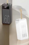 Powerbank 60.000 Mah Hızlı Şarj 4 Çıkışlı Uzun Şarj Süreli Dijital Göstergeli thumbnail 3