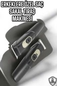 Saç Sakal Tüy Kısaltma Makinesi  Lazer Epilasyon Öncesi Ense Kesme Makine thumbnail 1