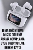 Bluetooth Kulaklık Kulakiçi Güçlü Ses Kaliteli Sesli Asistan thumbnail 2