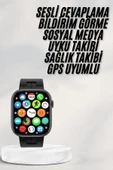 Akıllı Saat Android ve İOS Uyumlu Plastik Kordon Yeni Nesil thumbnail 2