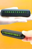 Numaralık Araç İçi Araba Araç Park Numaratör Telefon Numarası Yazma thumbnail 3
