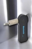 Tüm Araçlara Uyumlu Aux Car Bluetooth Kablosuz Araç Bağlantı Kiti thumbnail 2