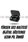 Ucuz Kaliteli Yeni Nesil 7 Kordonlu Akıllı Saat ve Kablosuz Bluetooth Kulaklık ANC Özelliği thumbnail 2