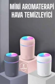 Ultrosonik Buharlı Hava Temizleyici Hava Nemlendirici Taşınabilir thumbnail 1