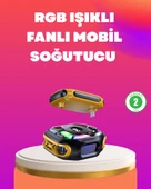 Type-C Girişli AI Modlu Yüksek Performanslı Telefon Soğutucu thumbnail 1