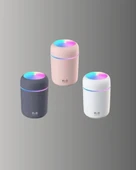 Taşınabilir Hava Nemlendirici – Renkli Işık ve USB Bağlantı thumbnail 2