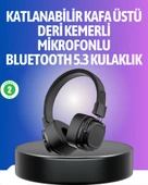 Uzun Süreli Rahat Kullanım İçin Kablosuz Bluetooth Kulaklık thumbnail 1