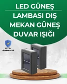 Şeffaf Abajurlu Duvar Tipi Solar Işık thumbnail 1