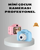 8MP Mini Çocuk Fotoğraf Makinesi – Pembe Ses Kaydı Özellikli thumbnail 1