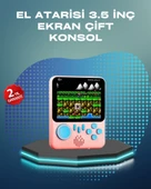 3.5 İnç LCD Ekranlı 666 Oyunlu Taşınabilir Retro Oyun Konsolu thumbnail 1