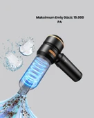 Araç İçi Derinlemesine Temizlik İçin Kompakt ve Ergonomik El Süpürgesi thumbnail 3