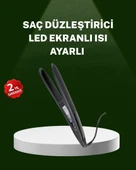 Isı Ayarlı 2025 Titanyum Kaplama Seramik Plakalı Saç Düzleştirici A Kalite Orijinal thumbnail 1
