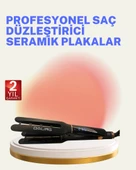 Saç Düzleştirici Seramik Plakalı 230C Hızlı Isınma 360° Kablo thumbnail 1