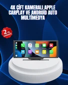 Fiat Egea, Linea, Doblo, Peugeot , Citroen C3, C4, Opel Astra, Corsa, Insignia Uyumlu 10.26” IPS Dokunmatik CarPlay Multimedya – 4K Ekran thumbnail 1