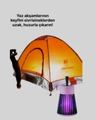 Kamp ve Bahçe İçin Şarjlı Böcek Kovucu Lamba thumbnail 4