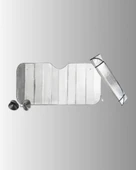 Metalize Reflektörlü Katlanabilir Araç Güneşliği – Yüksek Performanslı Isı ve UV Koruması thumbnail 4