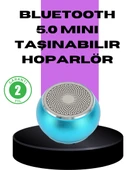 Taşınabilir Mini Bluetooth Hoparlör 9m Menzil Dahili Mikrofon thumbnail 1