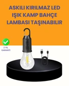 Akıllı Sensörlü USB Şarjlı Kamp Lambası thumbnail 1