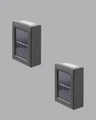 Güneş Enerjili Su Geçirmez LED Duvar Lambası thumbnail 5