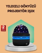 USB Galaxy Projektör Lamba – Romantik Atmosfer, Çocuk Odası, Parti ve Düğün Işığı thumbnail 1