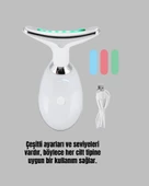 Yüz ve Boyun Sıkılaştırıcı Cilt Bakım Cihazı | EMS Mikro Akım & Kırışıklık Giderici thumbnail 2