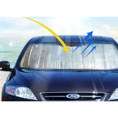 Araç Ön Cam Güneşlik Isı Yalıtımlı Katlanabilir Model Renault Megane Honda Civic Opel Astra Ford Focus thumbnail 1
