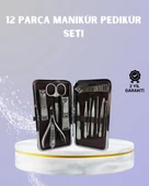 Seyahat İçin Taşınabilir Deri Çantalı Bakım Seti thumbnail 1