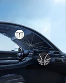 Citroen C3 Aircross, Peugeot 3008, Skoda Kamiq, Seat Ateca, Hyundai Kona Uyumlu Oto Şemsiye thumbnail 2