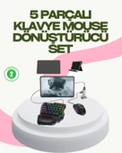 Rekabetçi Mobil Oyun Aksesuarı | Klavye + Mouse + Hızlı Dönüştürücü thumbnail 1