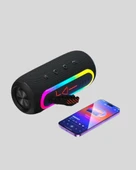 Taşınabilir Şarjlı Bluetooth Hoparlör Güçlü Bas thumbnail 5