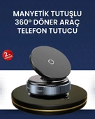 16 Mıknatıslı Araç Telefon Tutucu Kaymaz ve Güvenli thumbnail 1