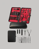 Şık Kutu Tasarımlı 17 Parça Manikür Pedikür Seti Dayanıklı ve Hijyenik thumbnail 2