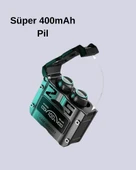 Bluetooth 5.0 Kulak İçi Kulaklık Mikrofonlu Kablosuz Model thumbnail 3