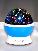 Yıldızlı Gökyüzü Efektli Projektörlü Masa ve Gece Lambası thumbnail 5