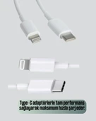 Aşırı Şarj ve Pil Koruması ile Akıllı Çipli Lightning Kablo 1.2m thumbnail 3