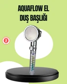 Basınçlı El Duşu Başlığı – Döner Pervaneli, Göz Kamaştıran Yağmur Etkisi thumbnail 1