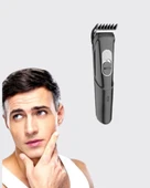 Kablosuz, Paslanmaz Çelik Bıçaklı Profesyonel Saç ve Sakal Tıraş Makinesi – Sessiz, Güçlü ve Ergonomik thumbnail 5