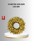 Uzun Ömürlü LED Teknolojili 10 Metre Şık Işıklı Süsleme Seti thumbnail 1