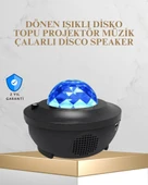 Bluetooth & USB Müzik Çalar Gece Lambası – 50 m² Kapsama, Uzaktan Kumanda thumbnail 1