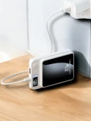 22.5W Magsafe Kablosuz Şarjlı Powerbank Dijital Ekran ve Hızlı Şarj thumbnail 4