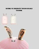 Beyaz Renk Ultrasonik Hava Nemlendirici ve Aromaterapi Difüzörü thumbnail 1