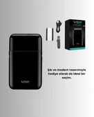 Çift Başlıklı Elektrikli Tıraş Makinesi | Suya Dayanıklı, Hafif ve Ergonomik thumbnail 5