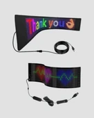 5V USB Akıllı Piksel LED Panel – Mobil Uygulama Kontrollü, Renkli Işık Efektli thumbnail 2