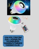 Bluetooth Bağlantılı RGB LED Ampul – Şık ve Fonksiyonel thumbnail 3
