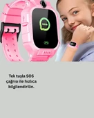 S10 Çocuk Akıllı Saati Konum Geçmişi ve Alarm Fonksiyonlu thumbnail 3