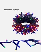 50 Ampullü 5 Metre LED Işık – 8 Modlu, Enerji Tasarruflu Dekoratif Aydınlatma thumbnail 5