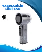 Taşınabilir El Fanı  100 Seviyeli Rüzgar Hızı Ayarı  Sessiz Çalışma - Dijital Ekranlı thumbnail 1