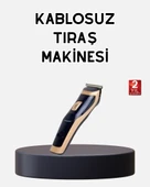 Profesyonel Şarjlı Saç ve Sakal Kesme Makinesi – Unisex, 12 mm Ayarlanabilir Başlık thumbnail 1