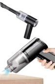 Şarjlı Çok Fonksiyonlu El Süpürgesi Mini Vakumlu Araç Süpürgesi thumbnail 2