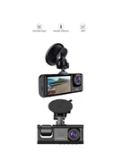 1. 3 Kameralı Full HD Araç Kamerası – Ön, İç ve Arka Görüş ile %100 Kapsama thumbnail 3